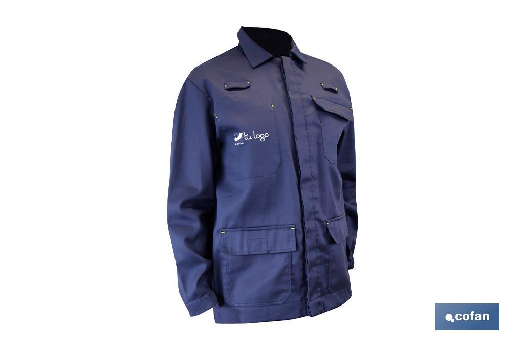 Work Jacket | Multi-risk | Dark Blue | Mica Model - Cofan